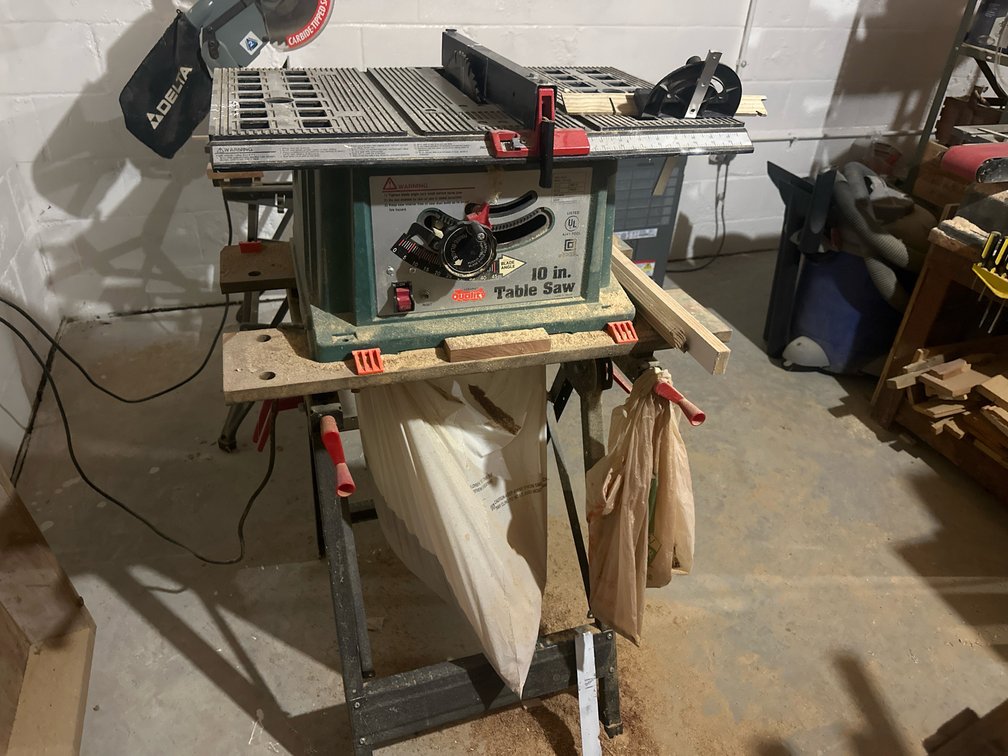 Collins Quality TG11023 10 in. Table Saw with Stand