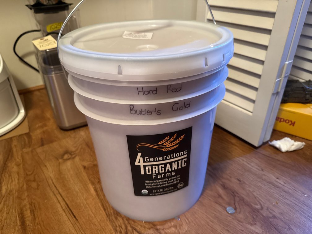 4 Generations Organic Farms Organic Wheat Berries Bucket