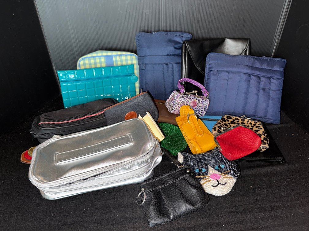 Coin Purses, Wallets, and Travel Pouches