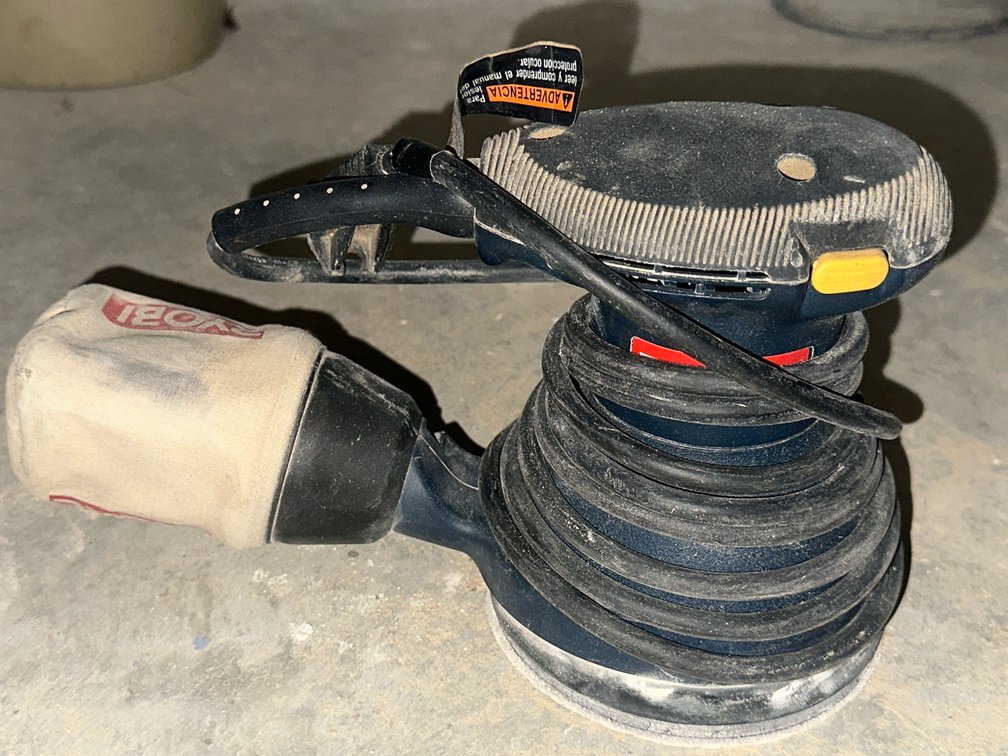 Ryobi RS281VS Corded Random Orbit Sander