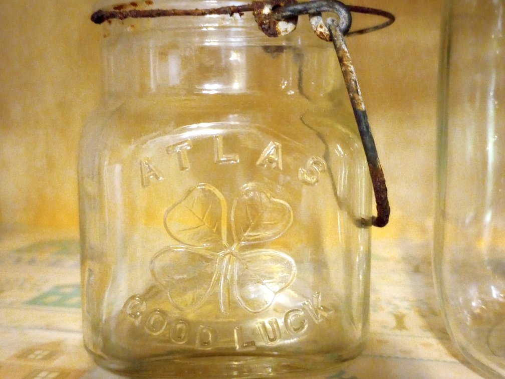 Atlas Good Luck Jar