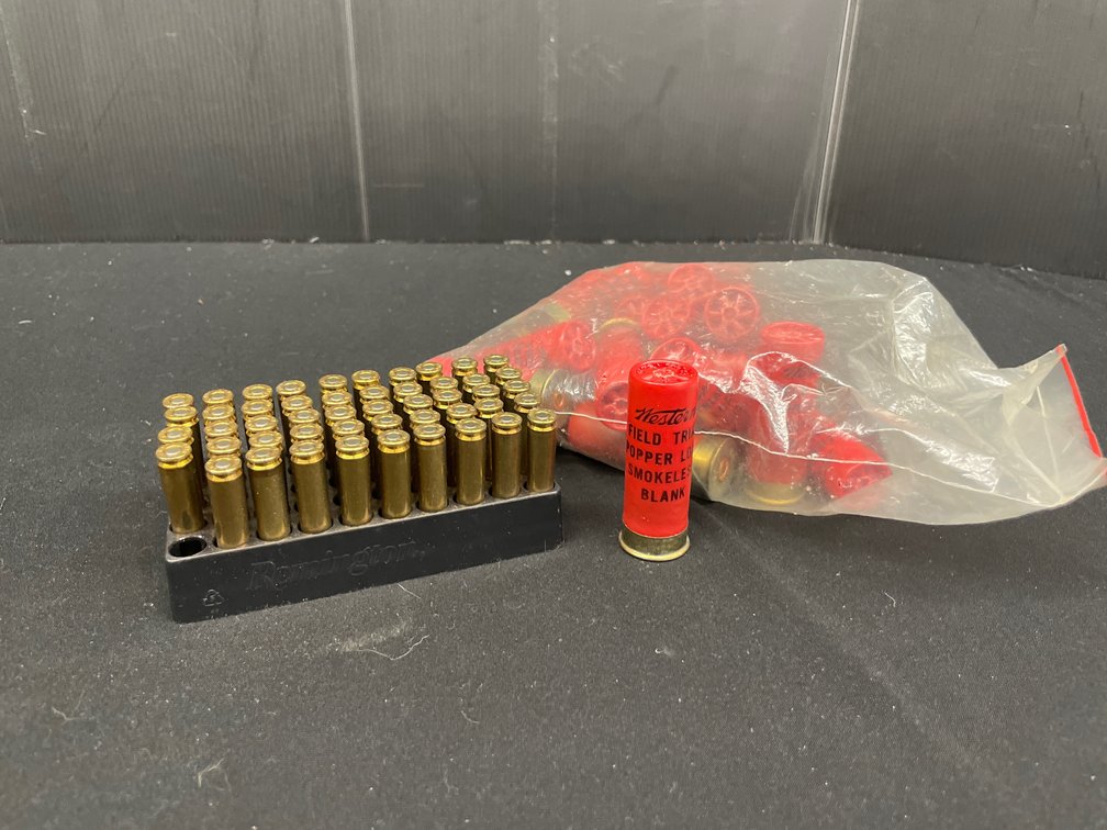 .30 Carbine Ammunition  and Blank Shotgun Shells