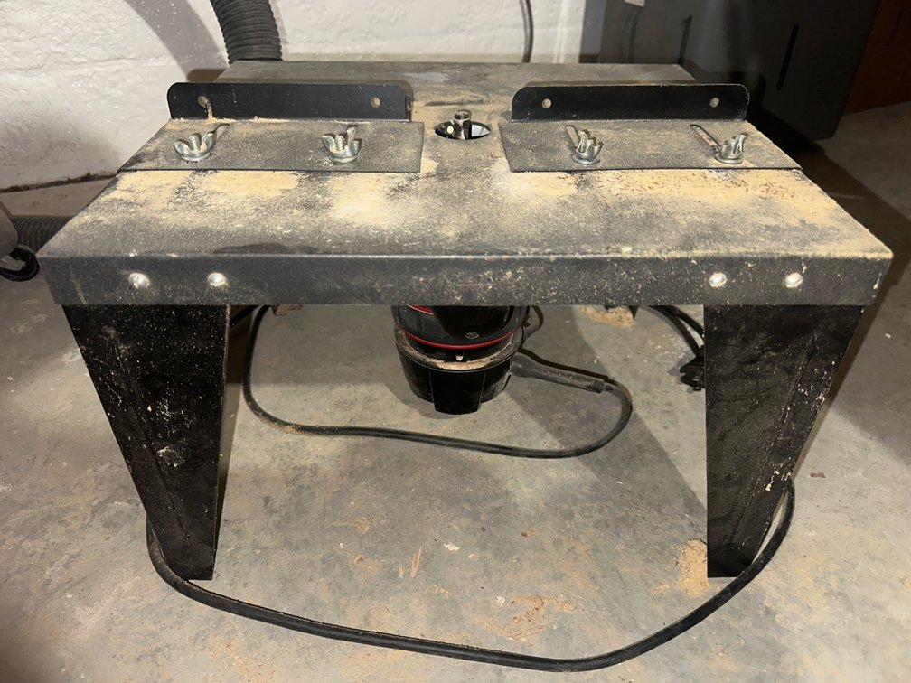 Craftsman 1 3/4 Peak HP Router with Benchtop Router Table