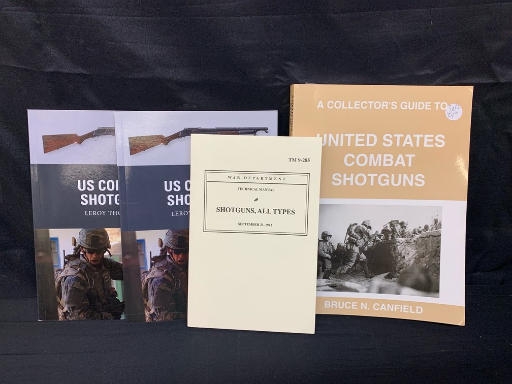 US Combat Shotgun Reference Books and Technical Manual