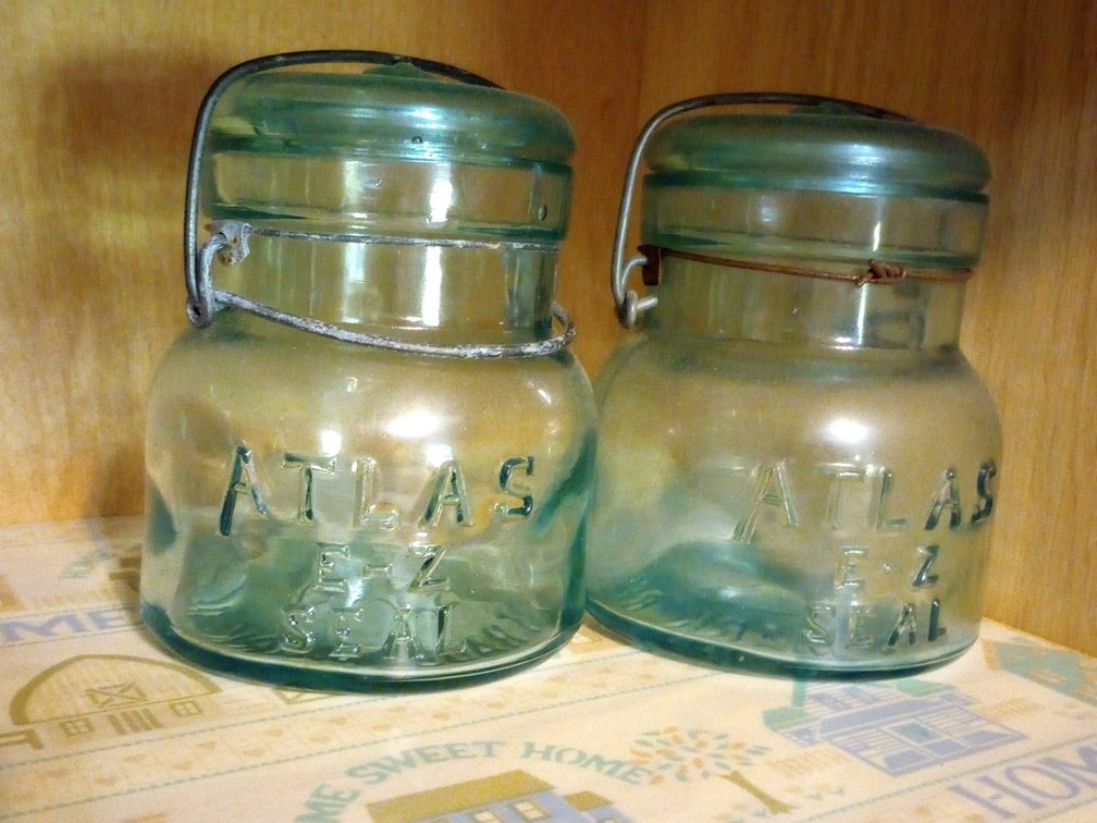 Antique Atlas Jars