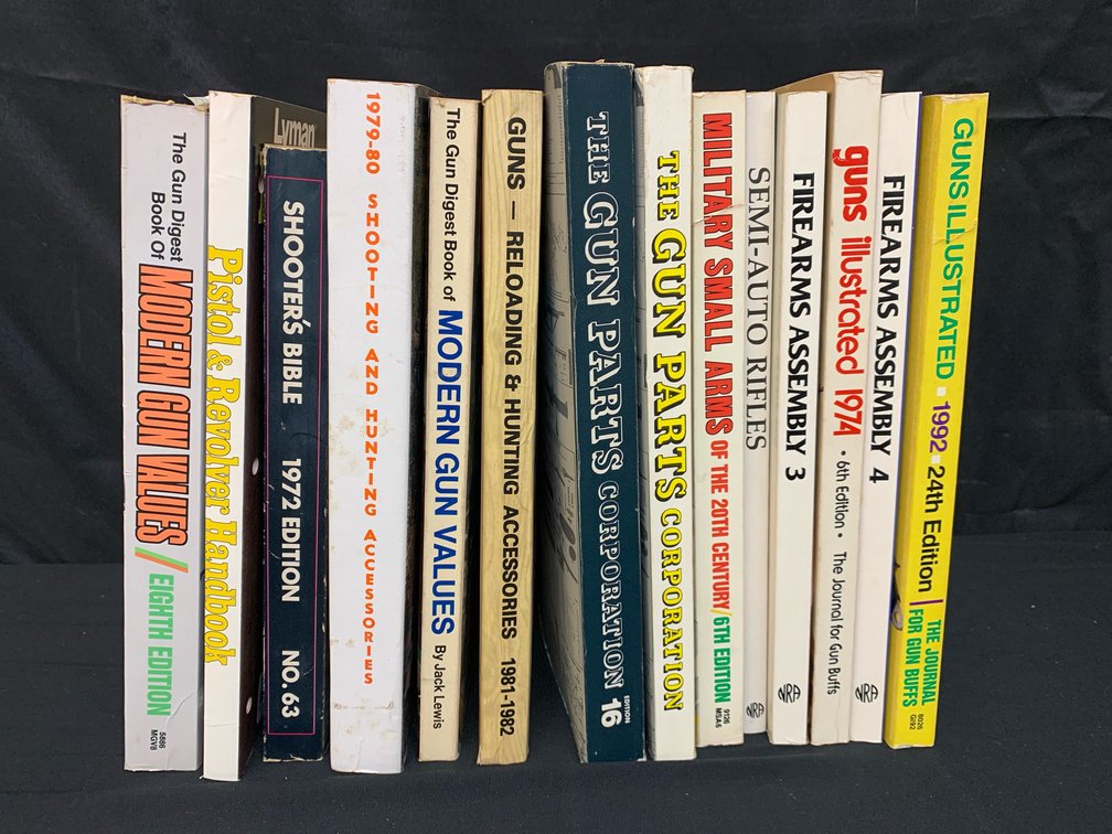 Firearms Reference Books, Manuals, and Catalogs
