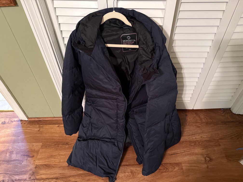 Mondetta Outdoor Project Hooded Puffer Coat, Size XXL