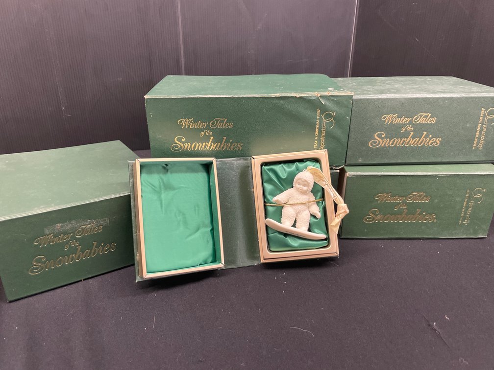 Department 56 Snowbabies Bisque Figurines and Ornament