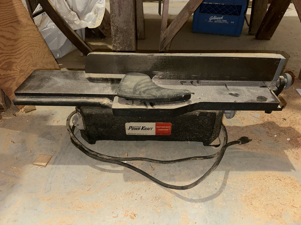 Wards Powr-Kraft THS2513 Motorized Jointer