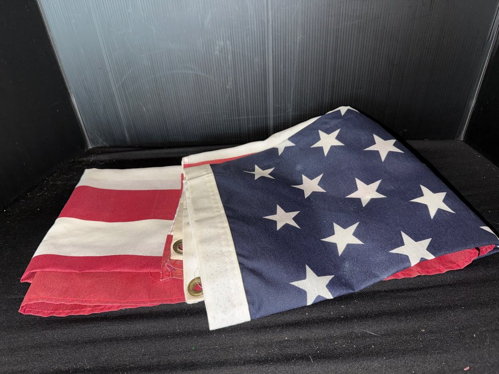 Polyester and Cotton United States Flag, 3 x 5 Ft.