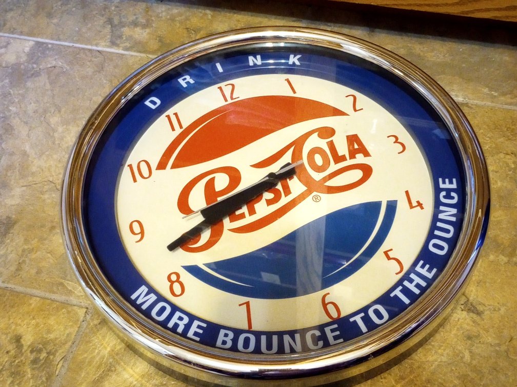 Pepsi Clock