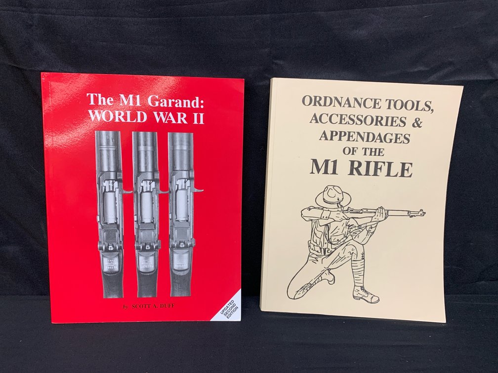 Two M1 Garand Reference Books by Scott A. Duff and Billy Pyle