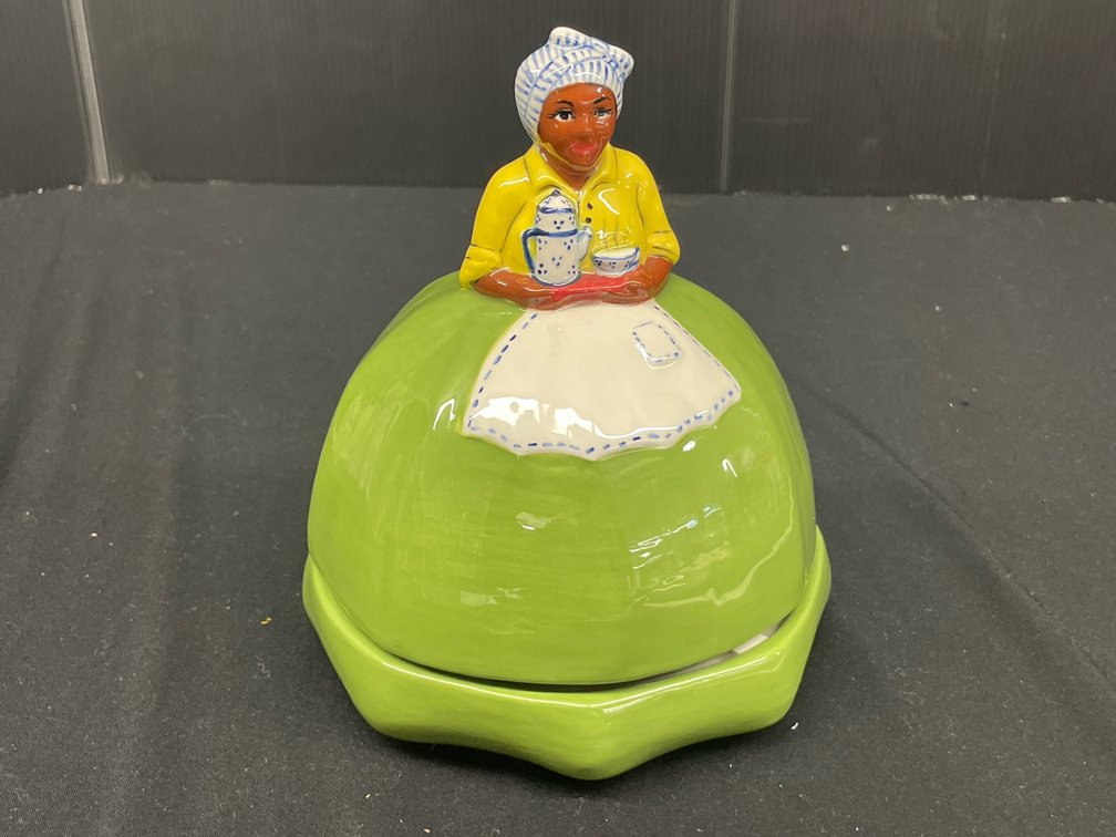 Ceramic Figural Covered Dish