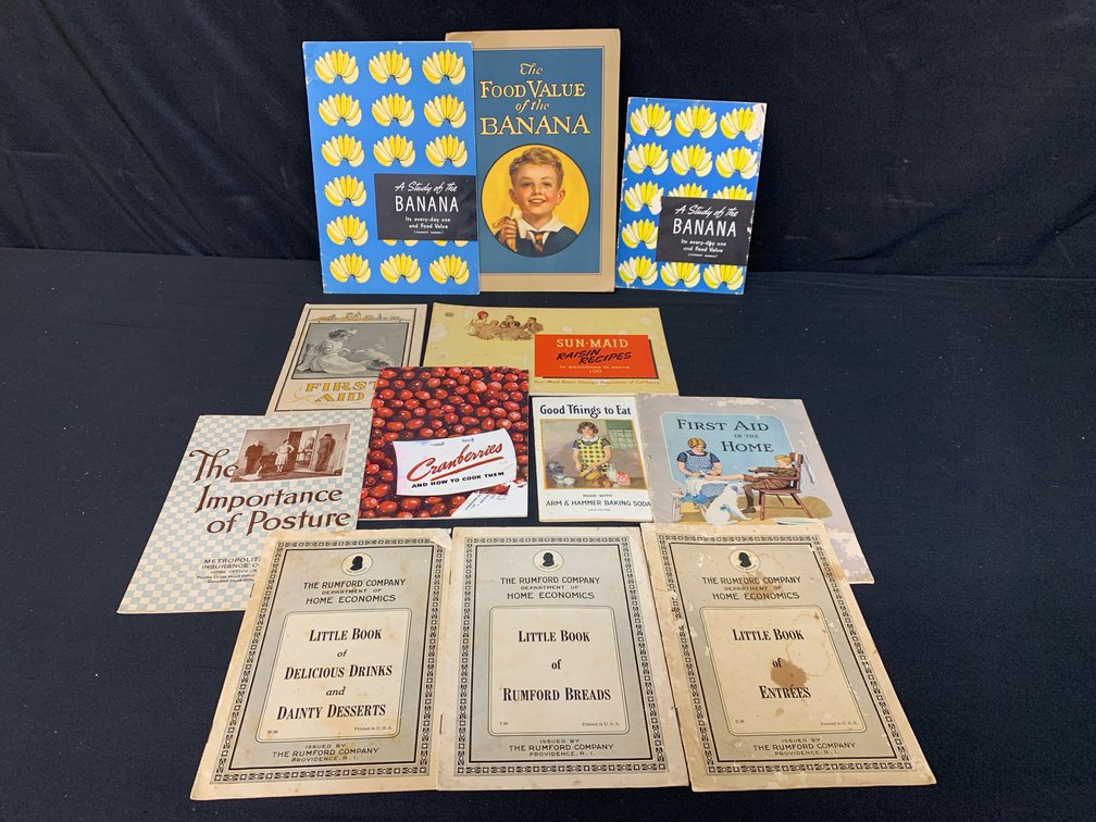 Food Advertising Recipe and Health Booklets