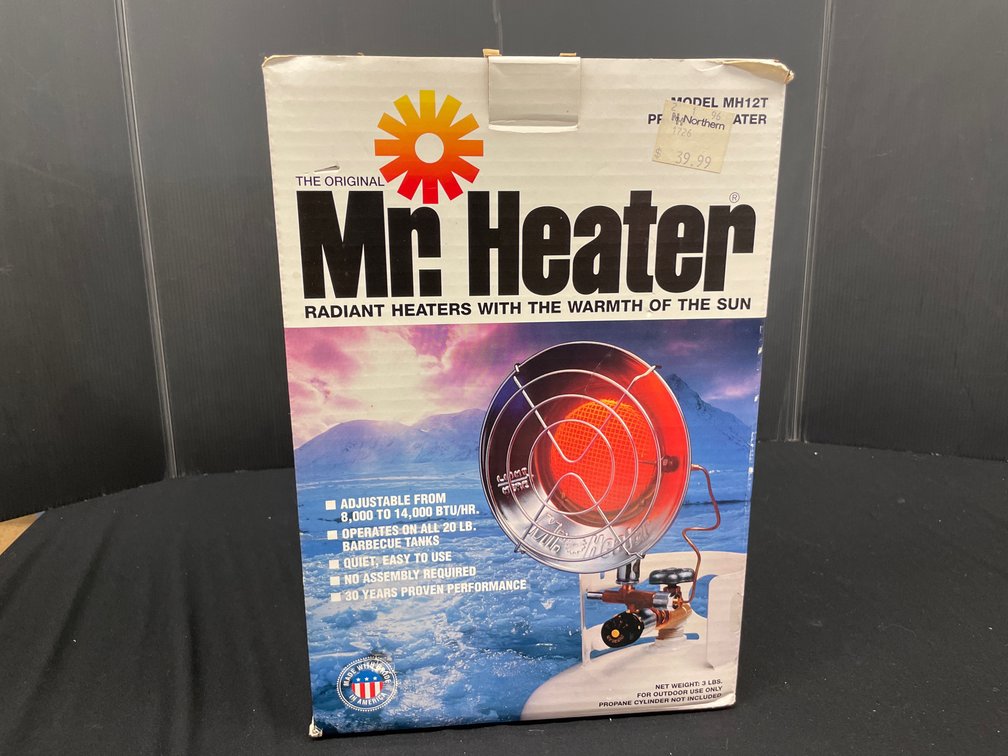 Mr. Heater MH12T Portable Propane Radiant Heater