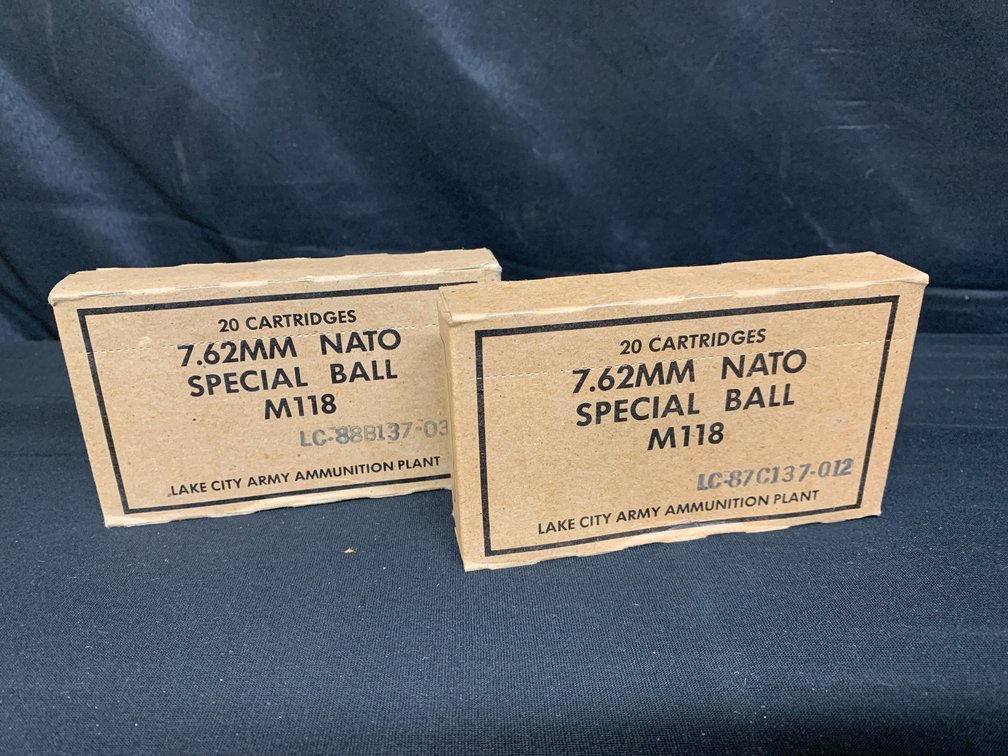 Lake City 7.62mm NATO Special Ball M118 Ammunition