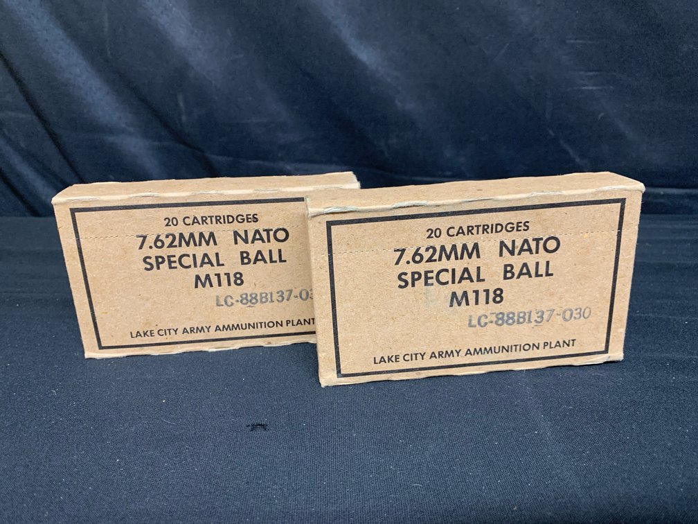 Lake City 7.62mm NATO Special Ball M118 Ammunition