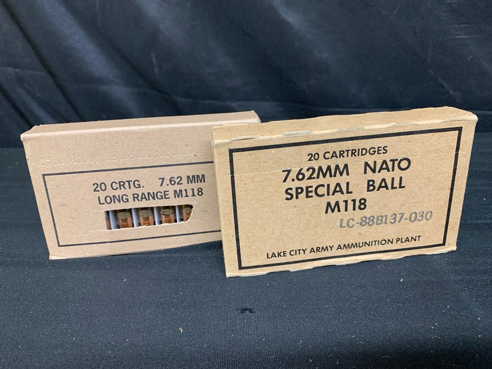 Lake City Army Ammunition Plant M118 7.62mm NATO Cartridges