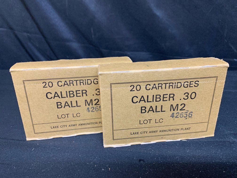 Lake City Army Ammunition Plant Caliber .30 Ball M2