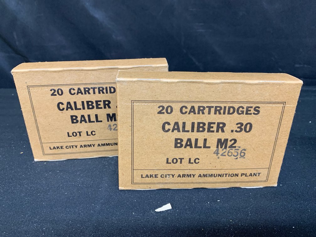 Lake City Army Ammunition Plant Caliber .30 Cartridges