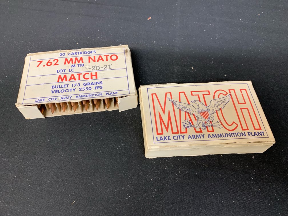 Lake City Army Ammunition Plant M118 7.62 mm NATO Match Ammunition