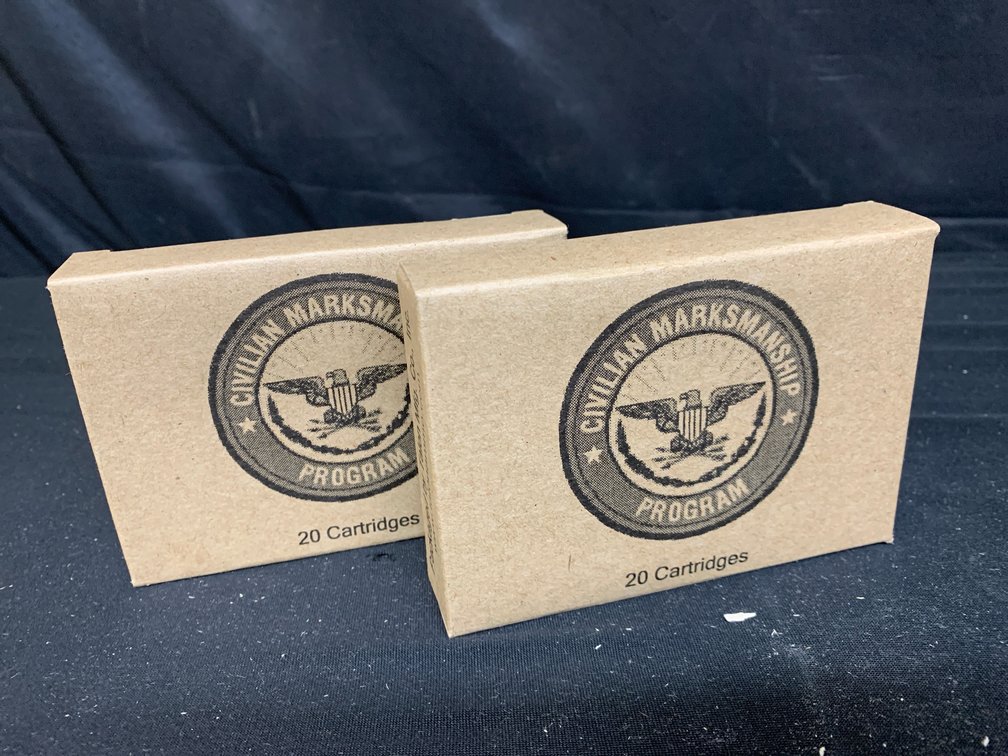 Civilian Marksmanship Program 30-06 FMJ Ball Ammunition