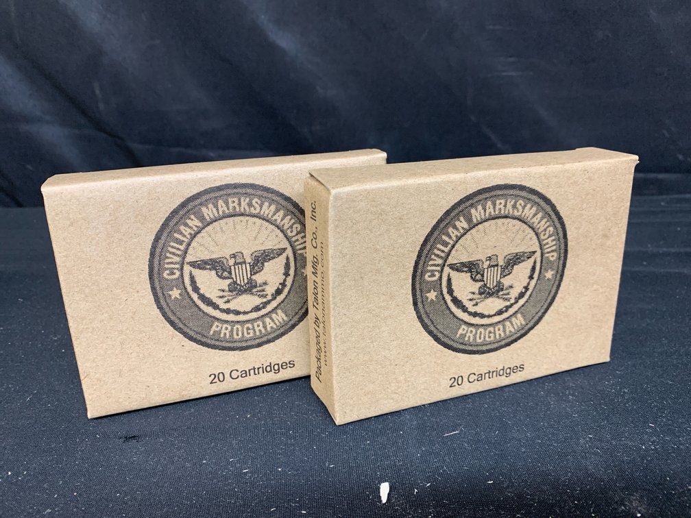 Civilian Marksmanship Program 30-06 FMJ Ball Ammunition