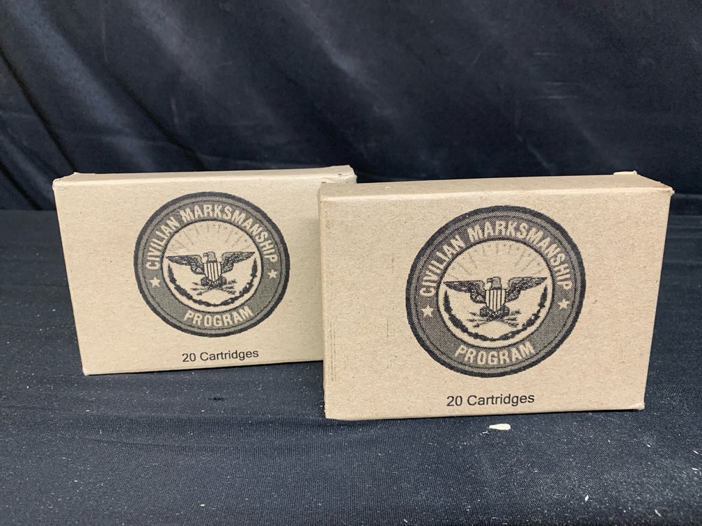Civilian Marksmanship Program 30-06 FMJ Ball Ammunition