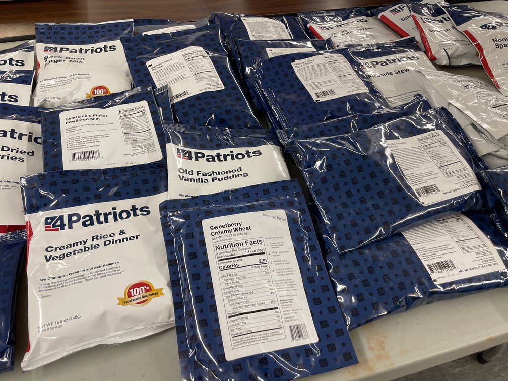 4Patriots Emergency Food Pouches