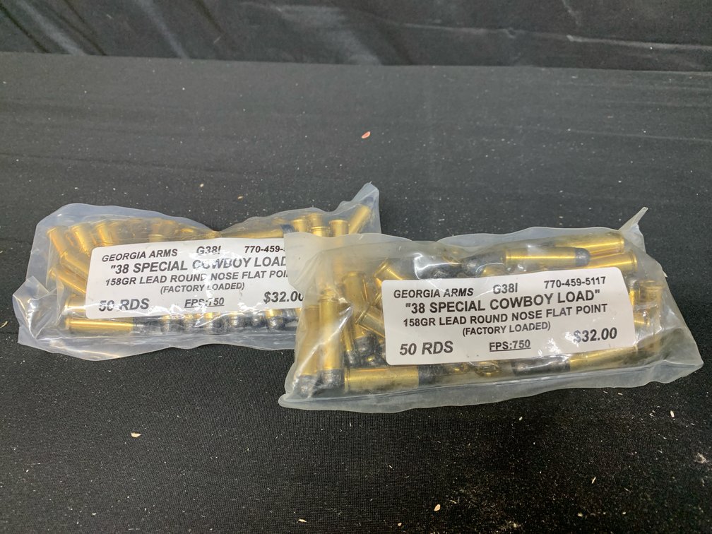 Georgia Arms G38I .38 Special Cowboy Load Ammunition