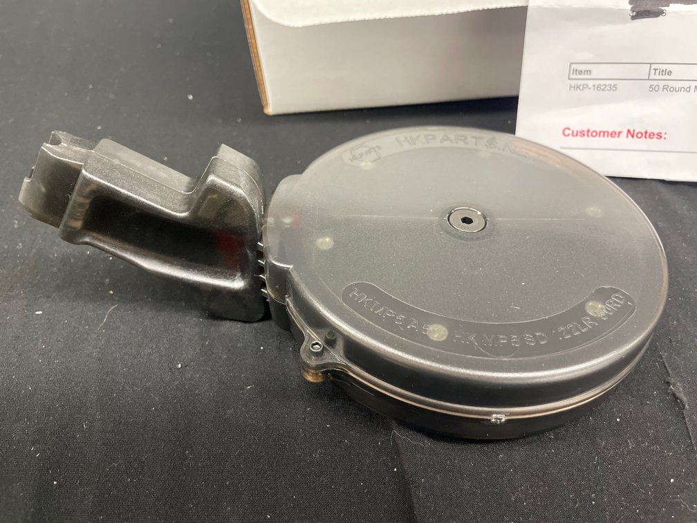 HK Parts HK MP5 .22LR 50-Round Drum Magazine