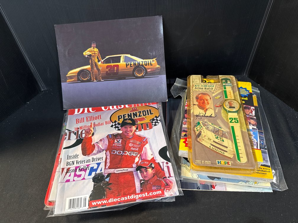 NASCAR Magazines, Price Guides, Cards, Watch, and More