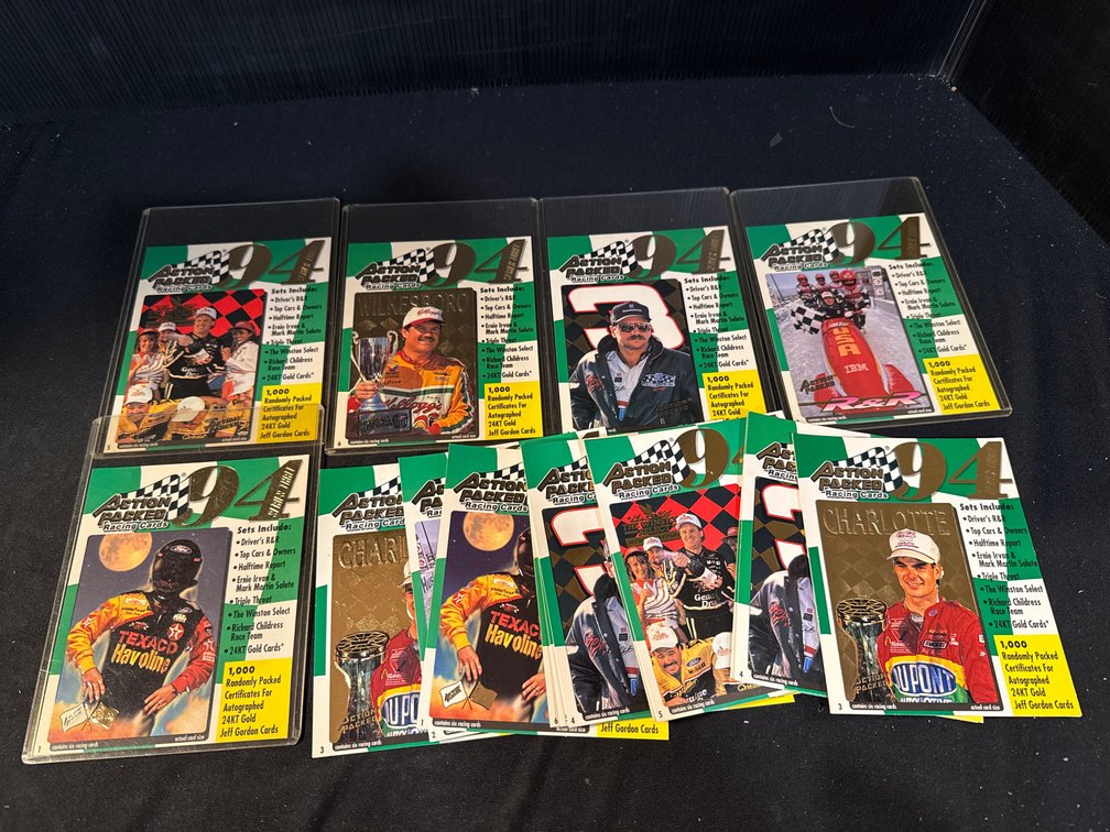 Action Packed 1994 Racing Cards Six-Card Packs