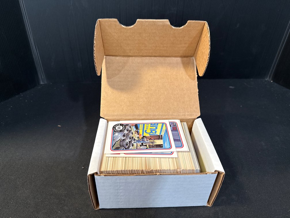Maxx 1988 NASCAR Racing Trading Cards in Storage Box
