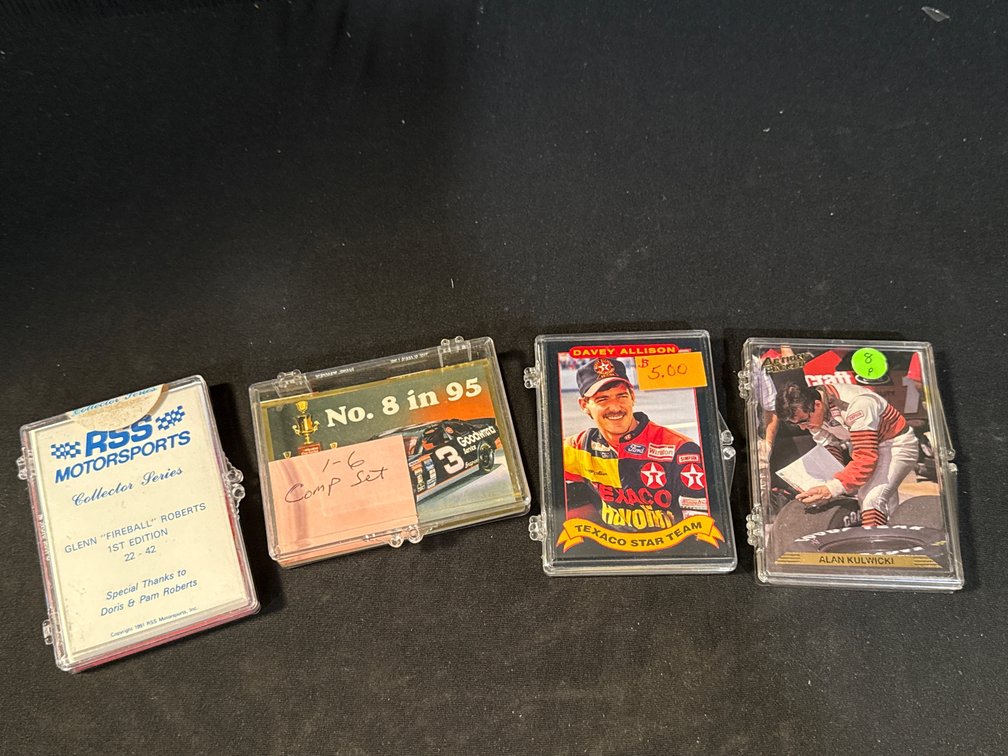 Allan Kulwicki, Davey Allison, Dale Earnhardt, Fireball Robert Card Sets