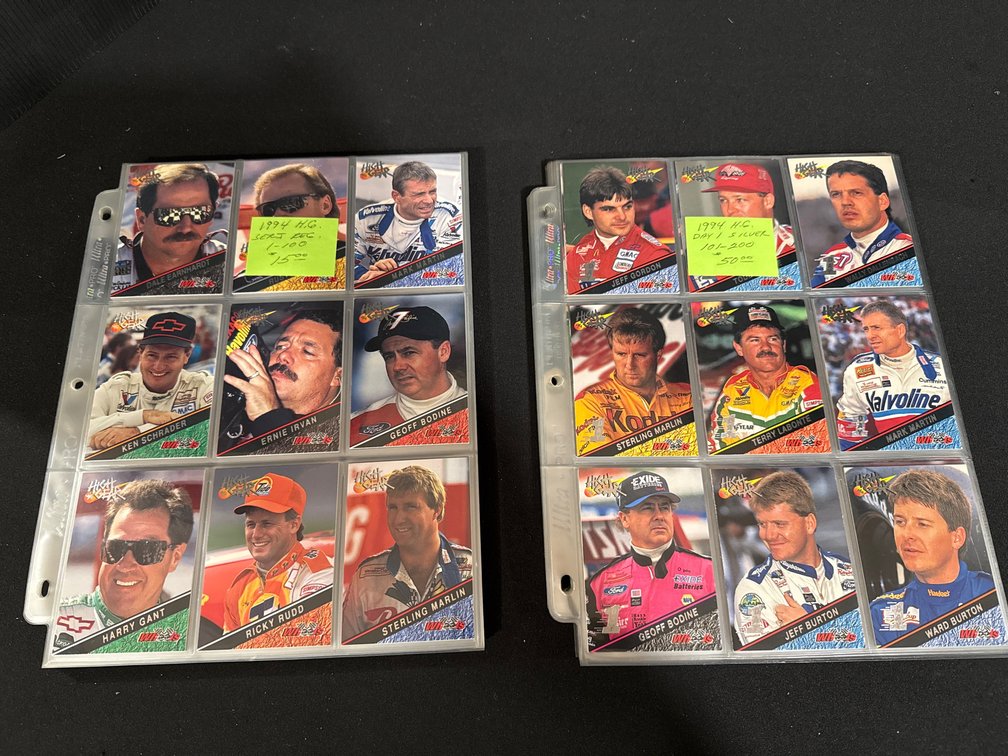 1994 High Gear Silver 101-200 & Regular 1-100