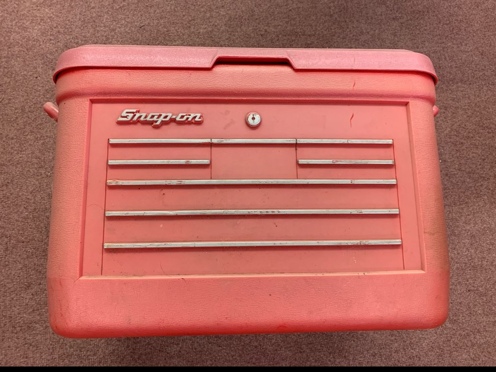Snap-on Tool Chest Style Plastic Coolers