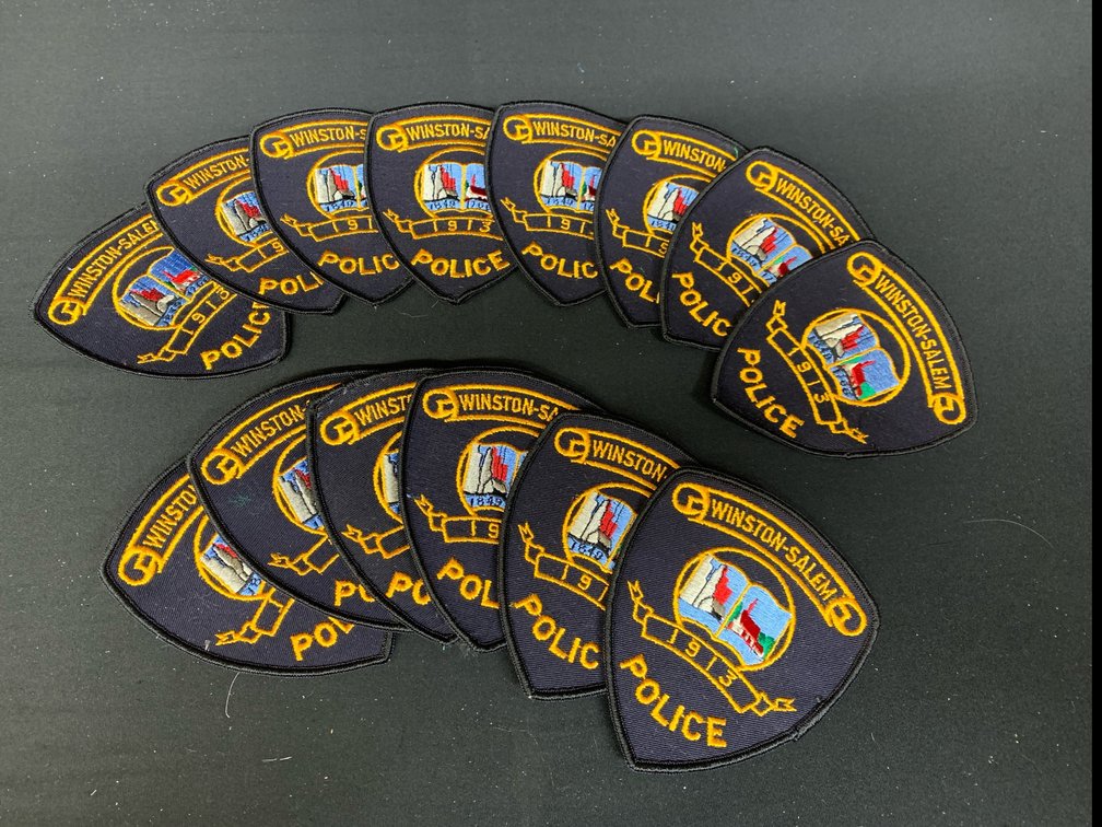 Police Embroidered Patches