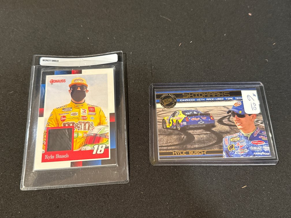 Kyle Busch NASCAR Memorabilia Trading Cards