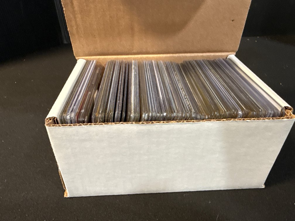 Jeff Gordon NASCAR Trading Cards in Storage Box