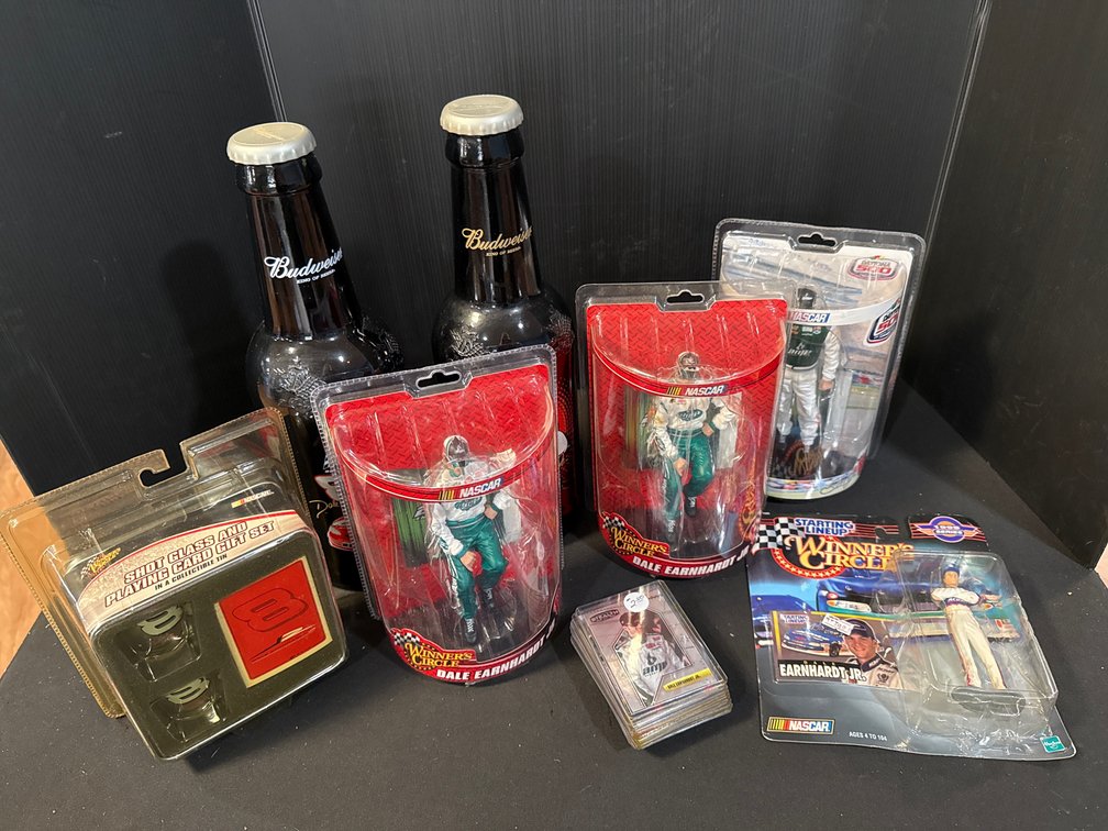 Dale Earnhardt Jr. NASCAR Action Figures, Bottles, and Collectibles