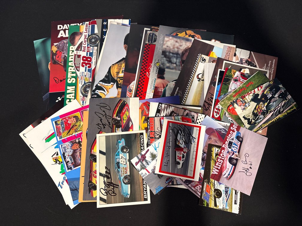50 Signed Nascar