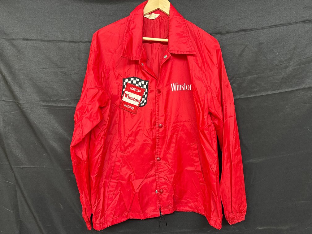 Vintage Winston Racing Jacket, Size Adult Large