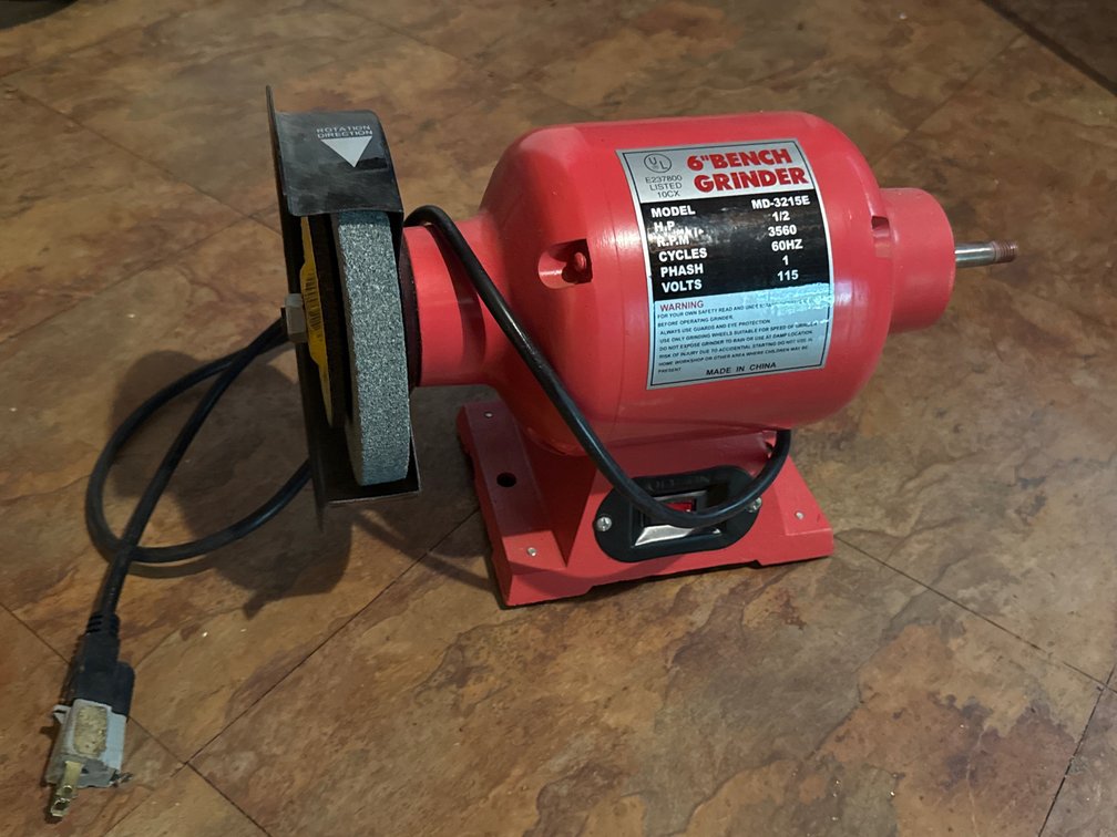 Bench Grinder, 1/2 HP