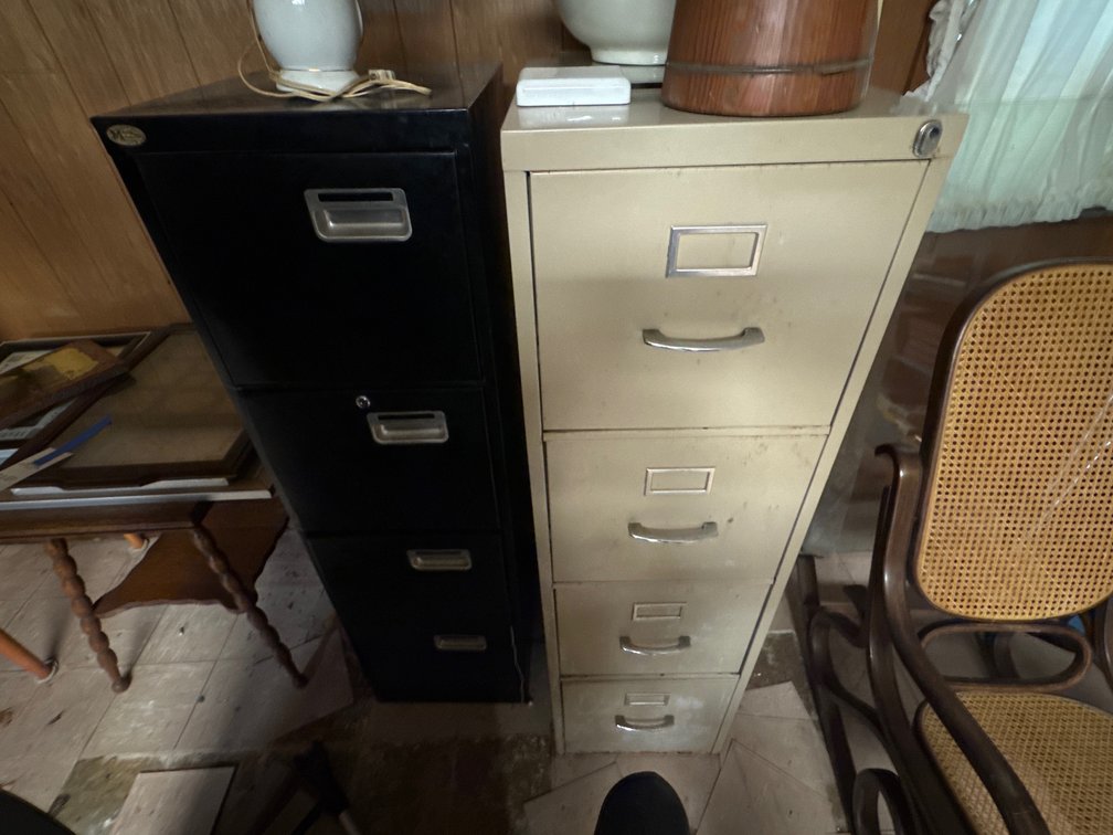 Metal 4-Drawer Vertical Filing Cabinets
