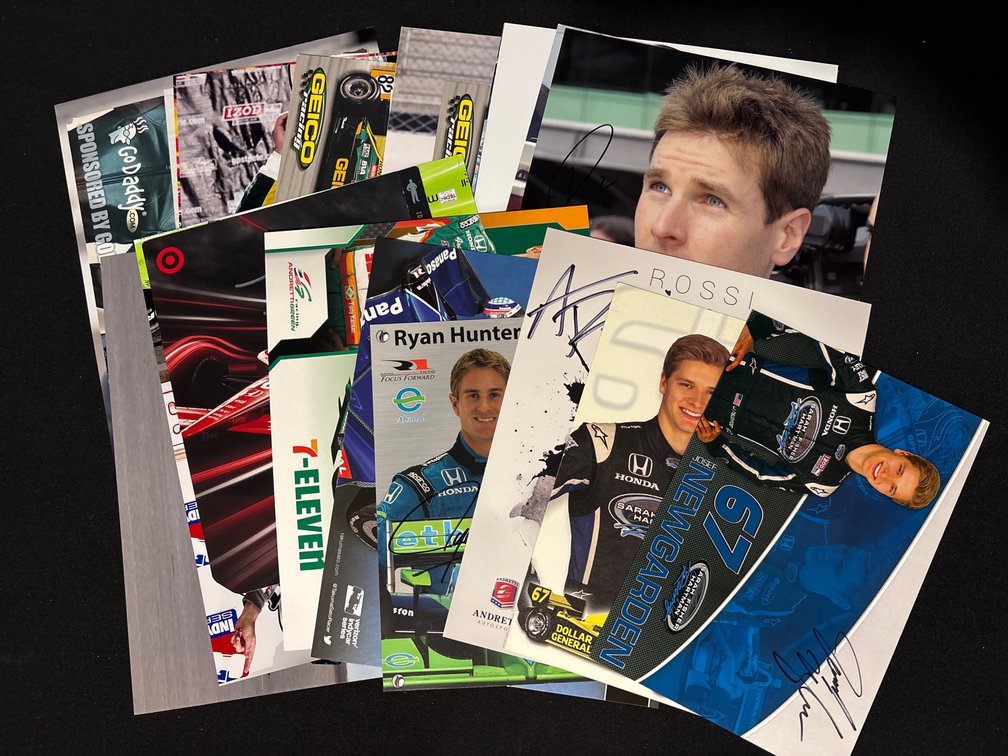 25 Signed Indy Car