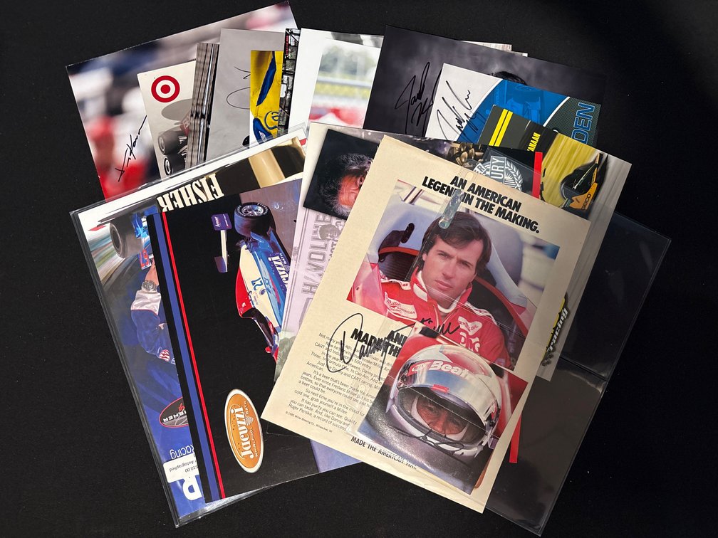 25 Signed Indy Car