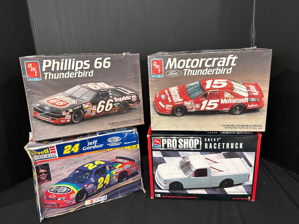 NASCAR and Racing Vehicle Plastic Model Kits