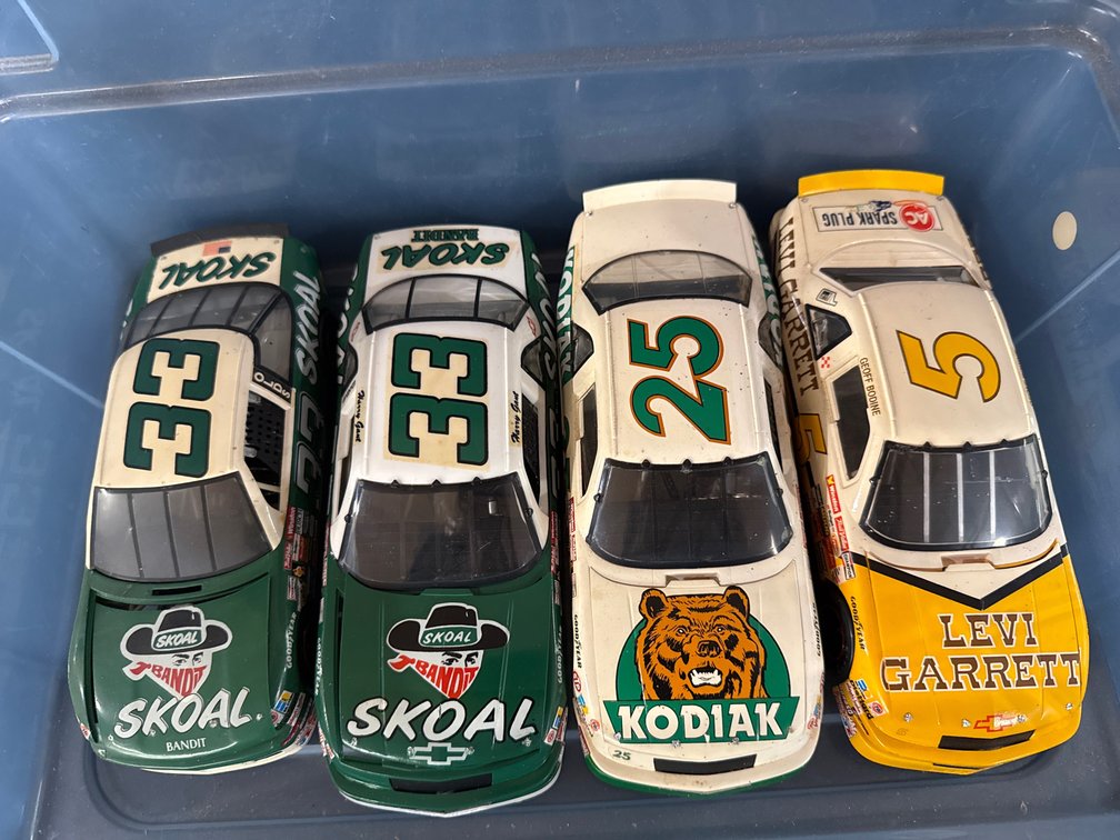 Four NASCAR Stock Car Models
