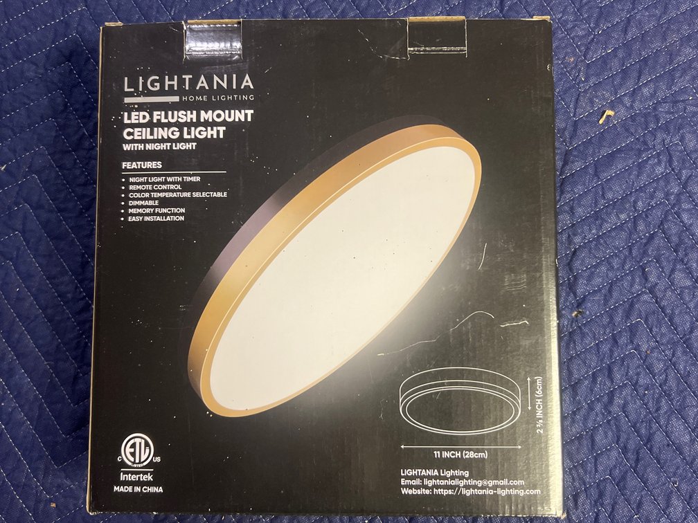 LED FLUSH MOUNT CEILING LIGHT